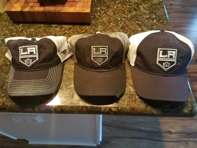 3 Mens LA Kings Snapback Hats