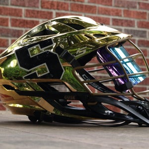 Custom Gold Tint Cascade S Helmet w/ Visor - Adult