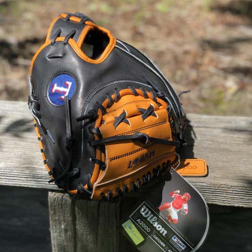 Wilson A2000 Pudge HOF Rangers Edition