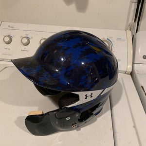 Under Armour Batting Helmet With Jaw Guard Adult
