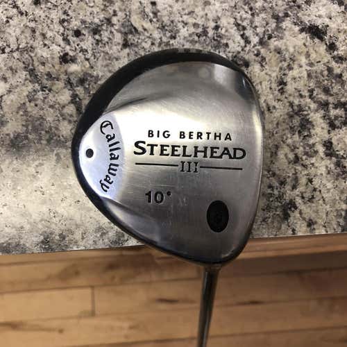 Callaway Big Bertha Steelhead III Driver (Righty)
