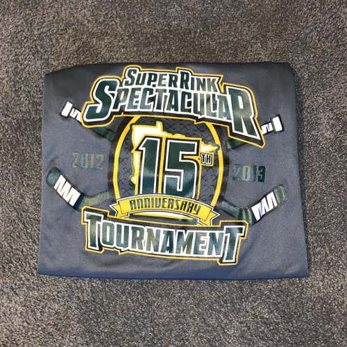 SUPER RINK SPECTACULAR TOURNAMENT QUICK DRY T SHIRT (L)