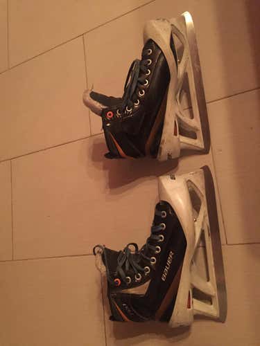Bauer Pro Hockey Goalie Skates Senior Pro Stock Size 7.5