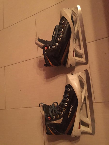 Bauer Pro Hockey Goalie Skates Senior Pro Stock Size 7.5