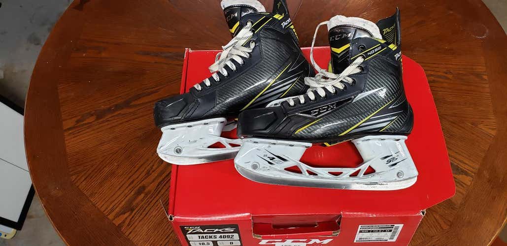 CCM Tacks 4092 Hockey Skates Senior Size 10.5