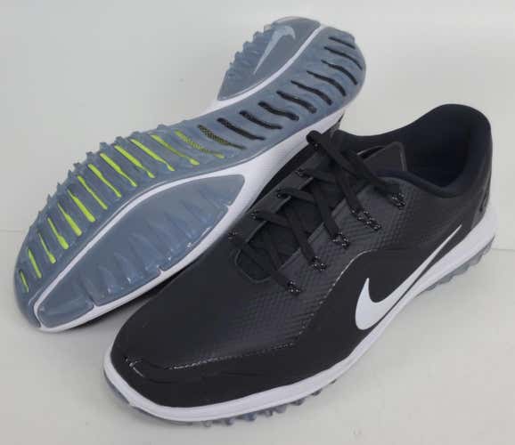 New Nike Lunarlon Lunar Control Vapor 2 US Size 11 BLACK Golf Shoes