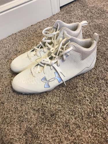 New Never Used Size 12 Under Armour Nitro MC Lacrosse Cleats