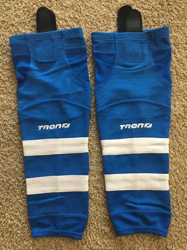 New Tron Hockey Socks - Blue - 24"
