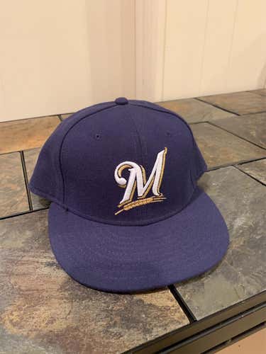 7 1/4 Milwaukee Brewers 59fifty hat
