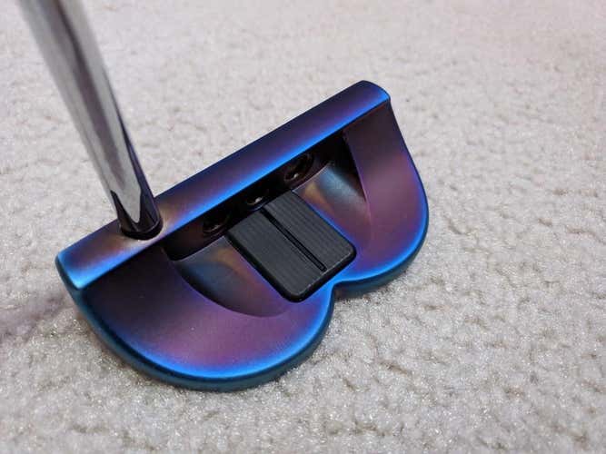 ***Custom Scotty Cameron Blue Chameleon Finish Golo 6 Right Putter Golf***