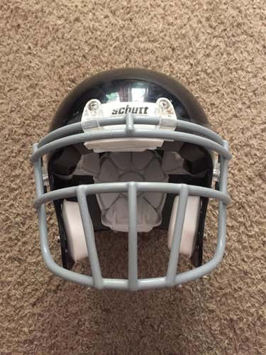Black Youth Medium Schutt Football Helmet