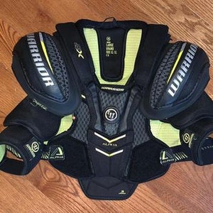 Warrior Alpha QX Shoulder Pads Junior Large