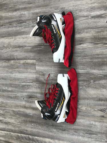 Bauer Total One NXG Hockey Goalie Skates Senior Size 8.5