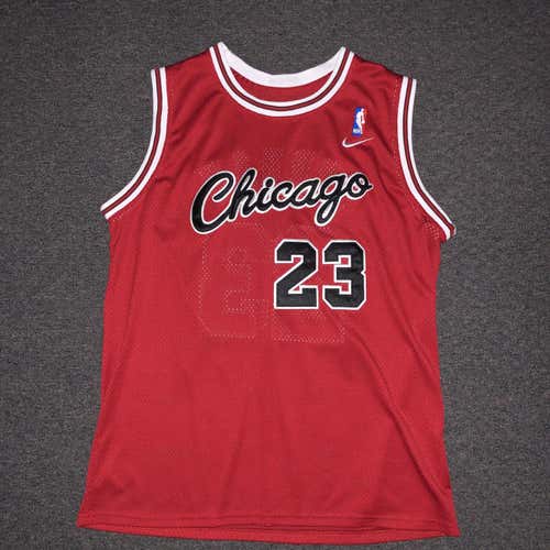 Chicago Bulls Michael Jordan Nike Jersey Size Large