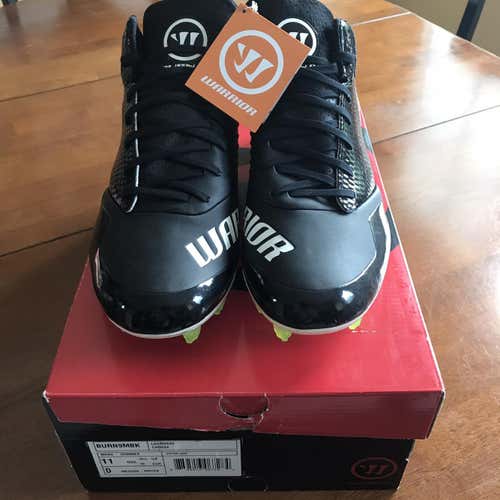 New Warrior Burn 9.0 Lacrosse Cleats Men’s Size 11