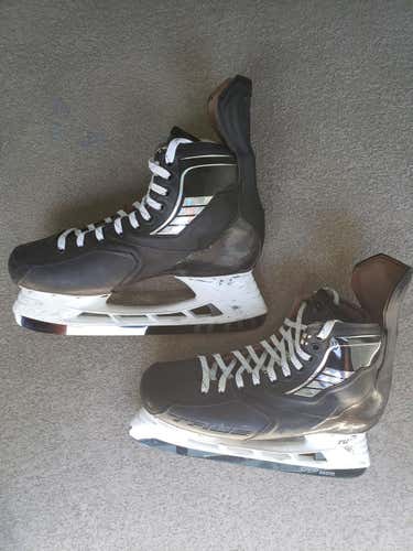 San Jose Sharks Brenden Dillion True Pro Custom Hockey Skates Senior Pro Stock Size 13