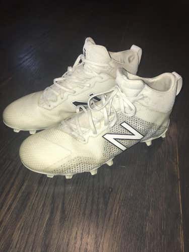 White New Balance Freeze LX Lacrosse Cleats