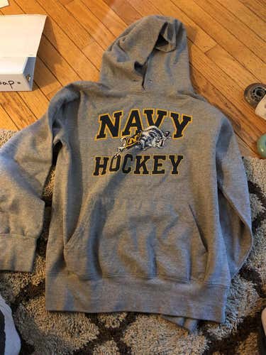 Navy Hockey Sweatshirt