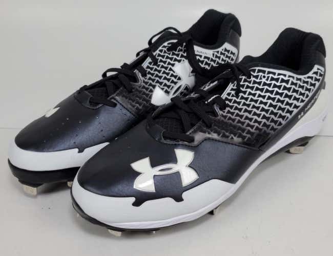 New Under Armour Heater ClutchFit Charged (US Size 6.5) Baseball Metall Cleats