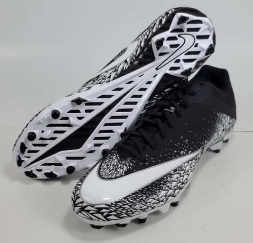 New Nike VPR Vapor Speed White/Black Low Top (US Size 16) Football Cleats