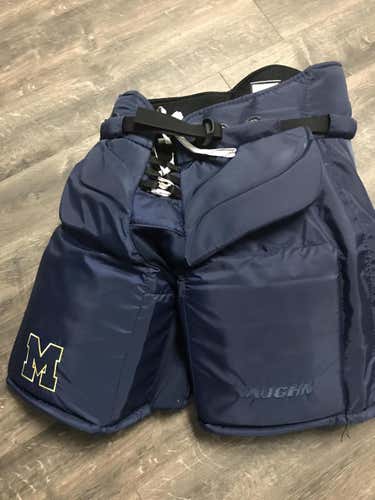 Vaughn pro stock university of Michigan goalie pants size large