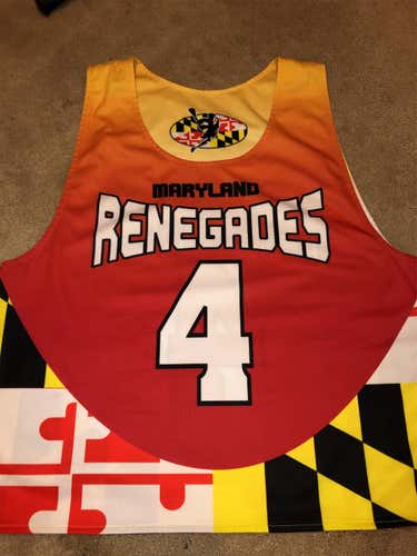 Maryland Renegades Practice Jersey Reversible Pinnie Sz M