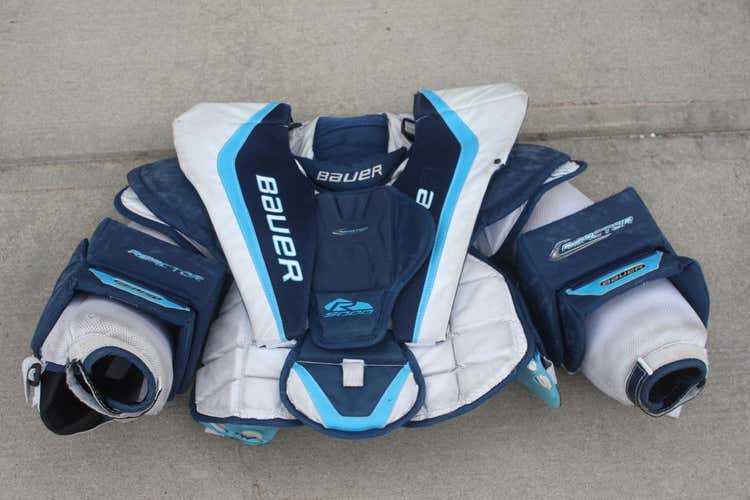 Bauer Reactor 9000 Chest and Arm Protector Goalie Chest Protector Senior