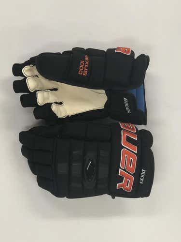 New Bauer Nexus 1000 Gloves Senior Pro Stock Ducks 3rd 14"