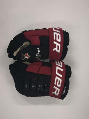 New Bauer Nexus 1N Gloves Senior Pro Stock Team Canada 13"