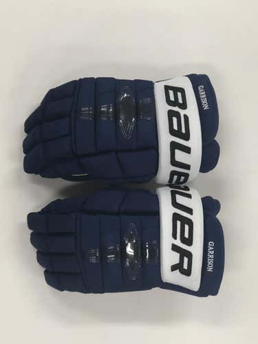 New Bauer Nexus 1N Gloves Senior Pro Stock Jason Garrison 14"