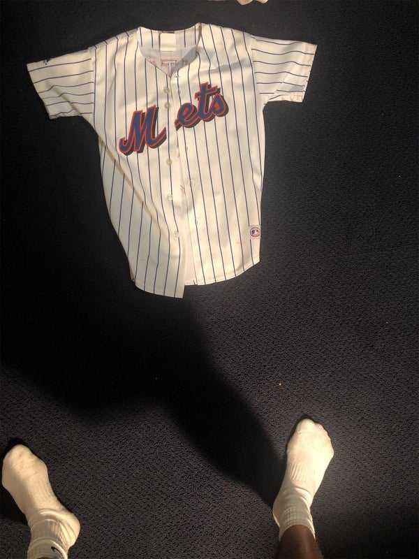 NEW YORK METS PEDRO MARTINEZ MAJESTIC MLB BASEBALL JERSEY ADULT XL – The  Felt Fanatic