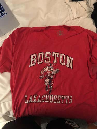 Laxachusetts Large Red Shirt