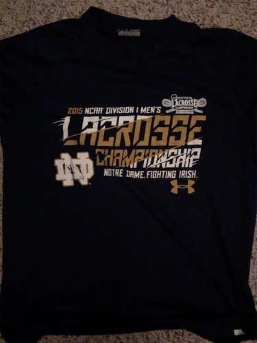 Notre Dame Under Armour Lacrosse Shirt