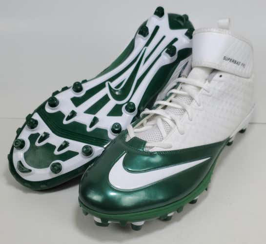 New Nike SUPERBAD PRO (US Size 16) Green/White Football Cleats