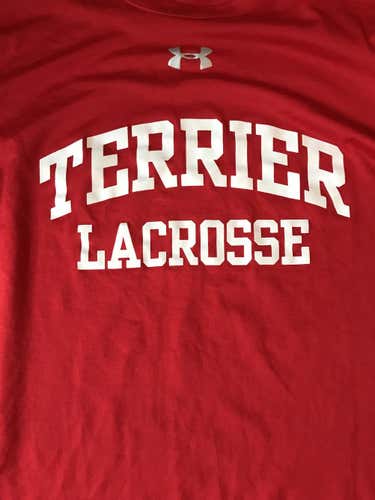 Boston University Lacrosse Long Sleeve T Shirt