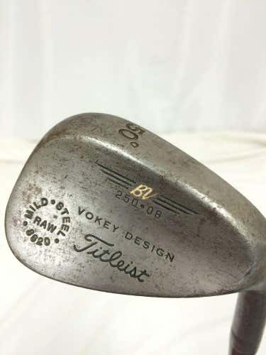 Titleist Vokey Raw 50°-08° Wedge True Temper Dynamic Gold Wedge Flex
