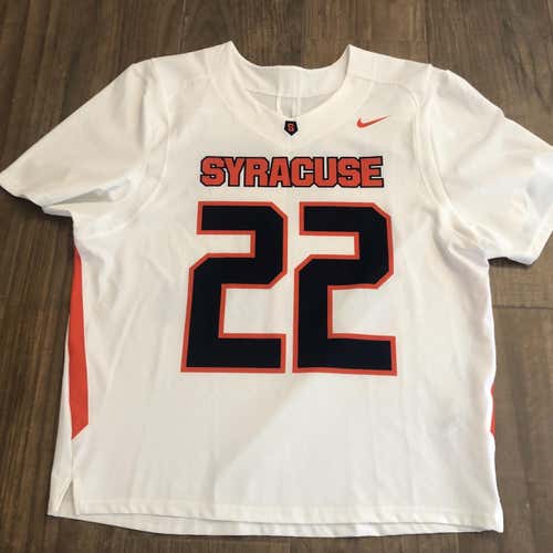 New Men’s L Digital Untouchable Syracuse Lacrosse Jersey SS 881250 $110
