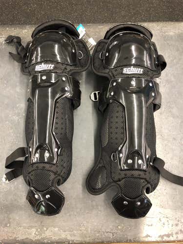 New Schutt Air Max S4.0 legs Multi-Flex Black 16"