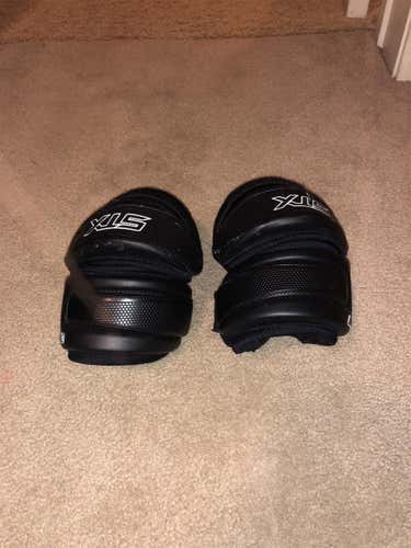 New Stallion Arm Pads-black