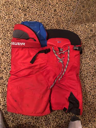 Bauer 1N Red Pants