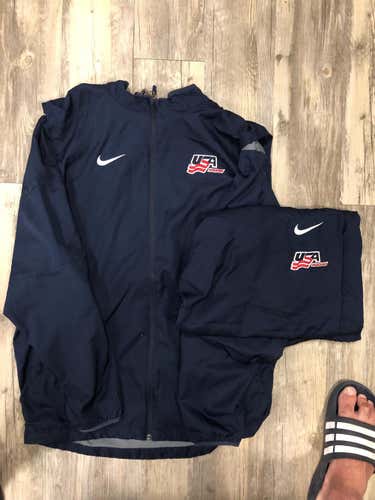 USA Hockey Nike Track Suit
