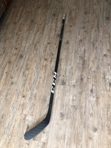 New RibCor Trigger ASY Hockey Stick Lefty Mid Senior Pro Stock PM9 Curve Spider-Man Grip Custom Pro