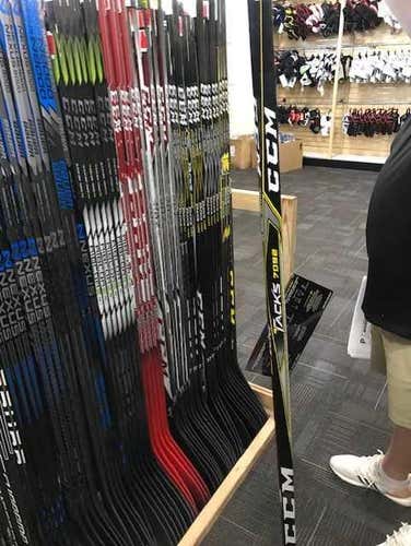 New CCM Tacks 7092 Hockey Stick Lefty Junior p28 50 flex