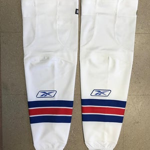 OHL Kitchener Rangers - Brand New Reebok Socks - Senior Pro Stock - White