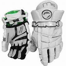 New Maverik M3 Lacrosse Gloves - White