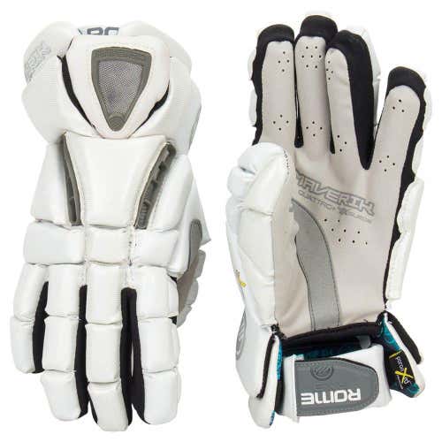 New Maverik Rome RX3 Lacrosse Gloves - White