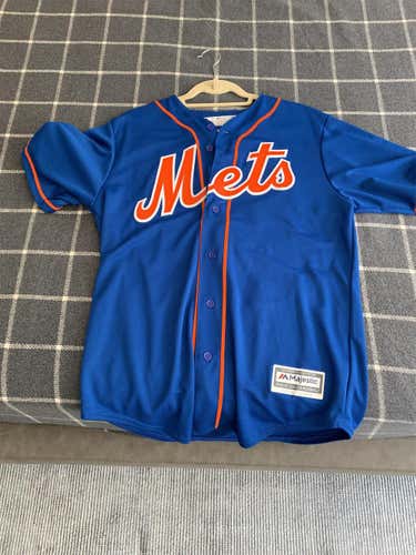 Brand New Mets Home Alternate Noah Syndergaard Jersey (2016 Postseason Patch)