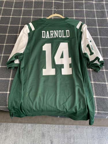 Sam Darnold Jets Green Home Jersey