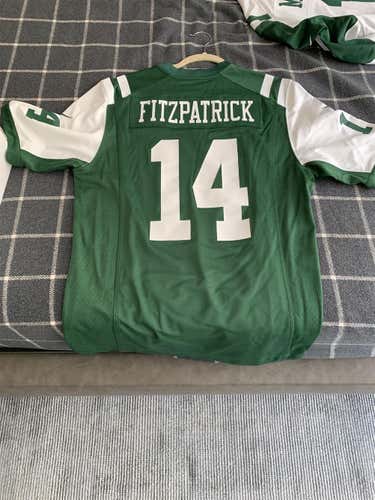 Ryan Fitzpatrick Jets Green Home Jersey
