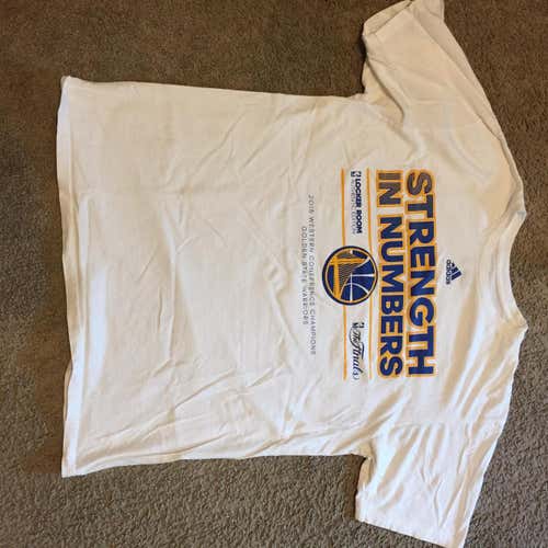 Warriors Western Conference Finals Shirt Large